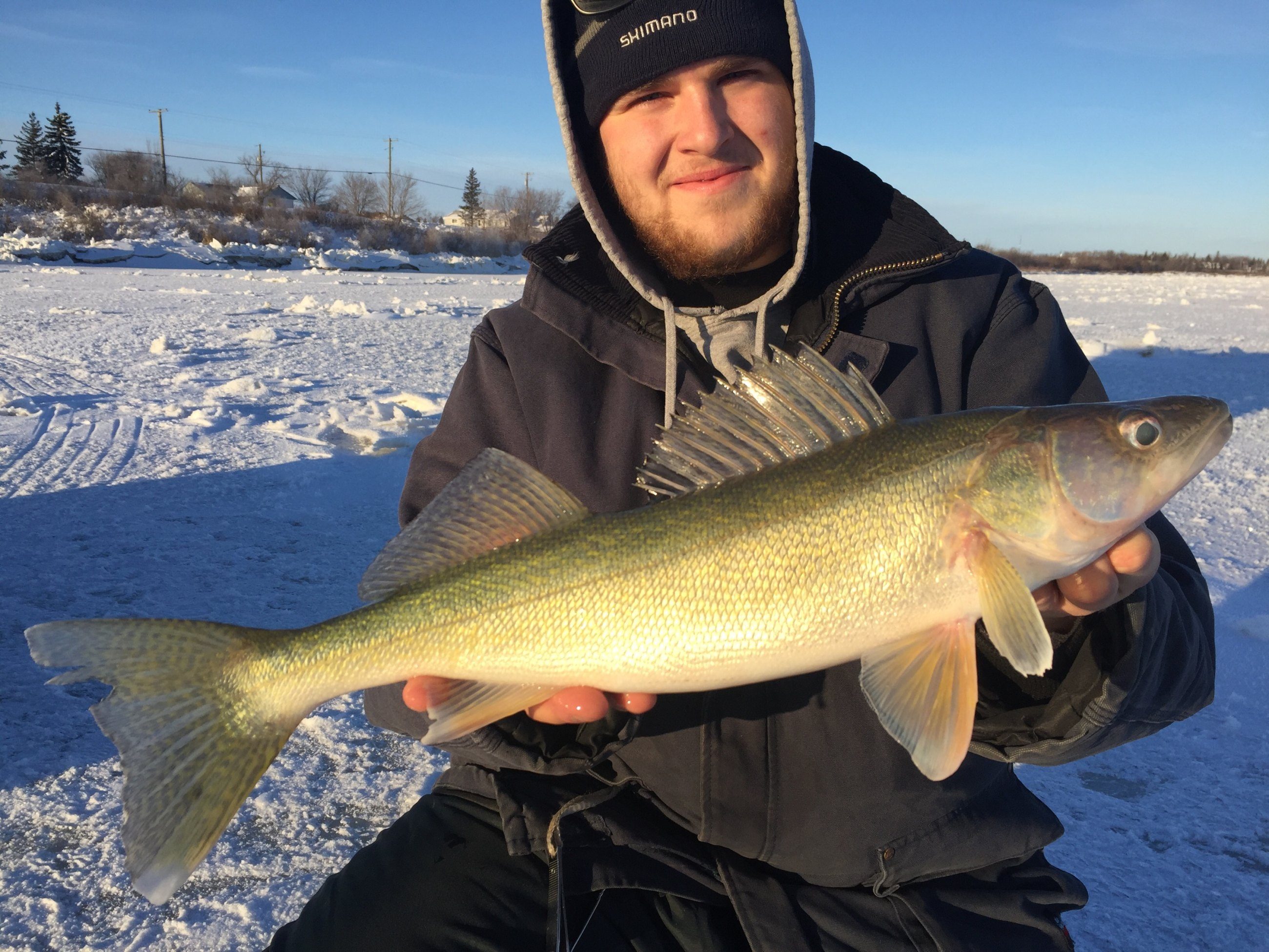 Ice Fishing season is officially underway in Manitoba!
